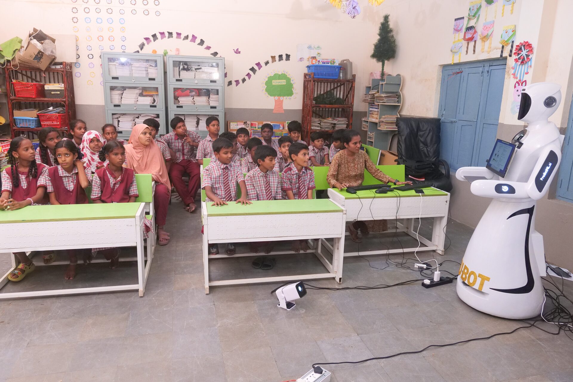 EDUBOT bringing intelligent learning to classrooms